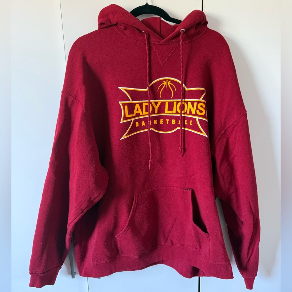 Russell Athletic Maroon Hoodie